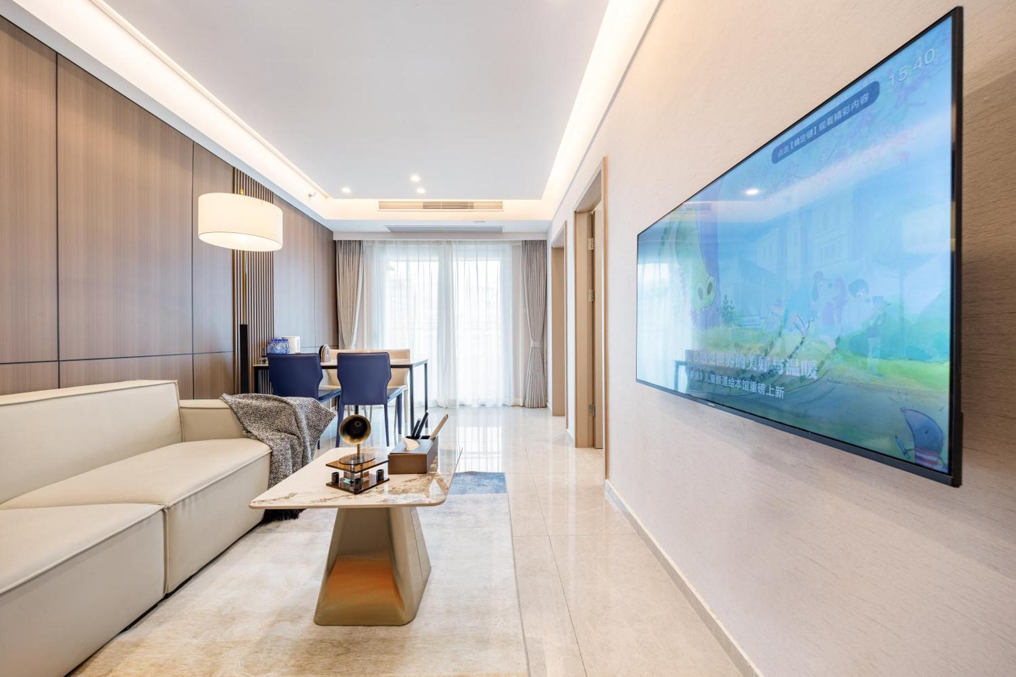 Boruisi Video And Audio Light House - Shenzhen Convention And Exhibition Center Gangxia Metro Station Aparthotel Ngoại thất bức ảnh