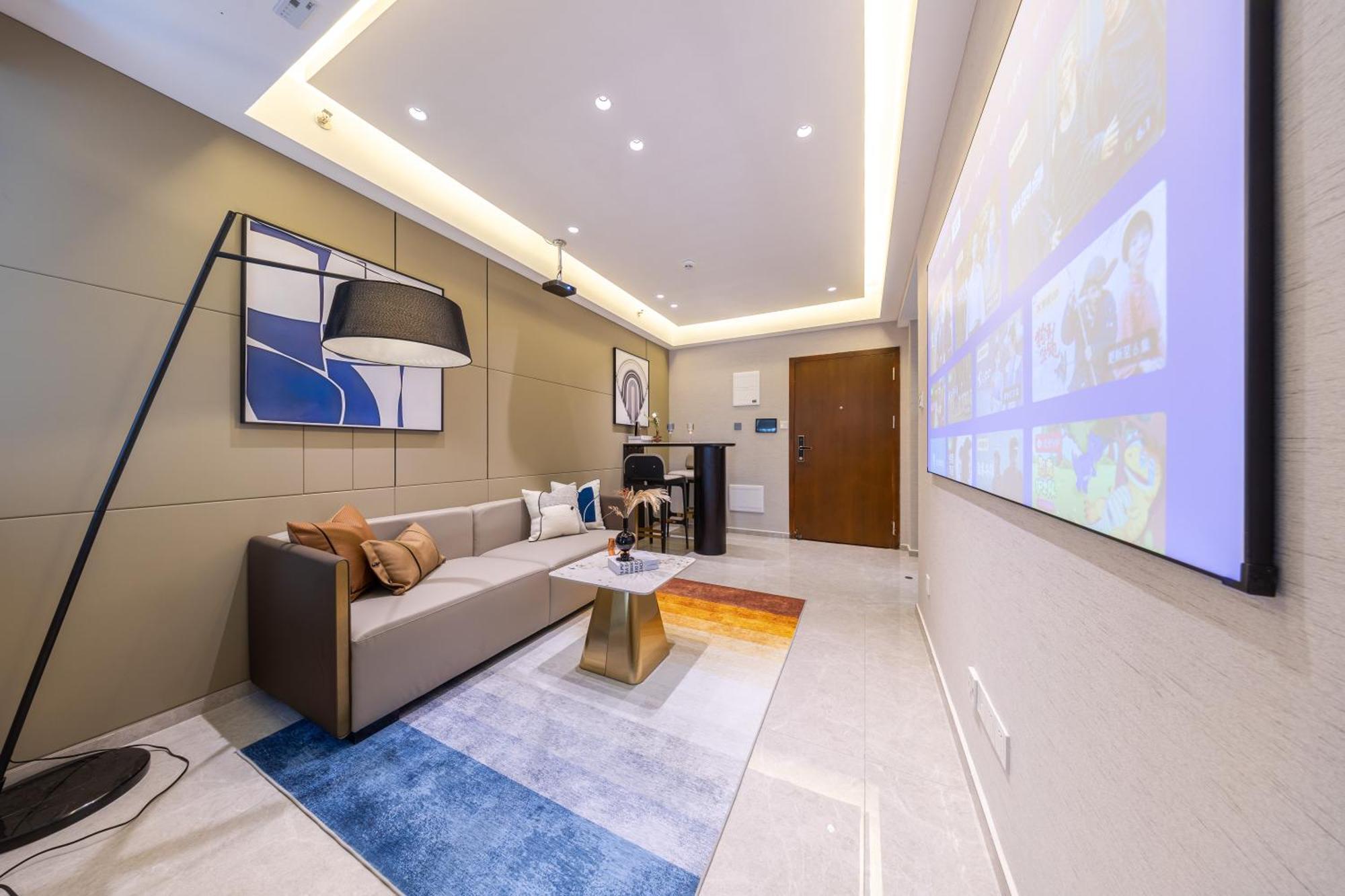 Boruisi Video And Audio Light House - Shenzhen Convention And Exhibition Center Gangxia Metro Station Aparthotel Ngoại thất bức ảnh