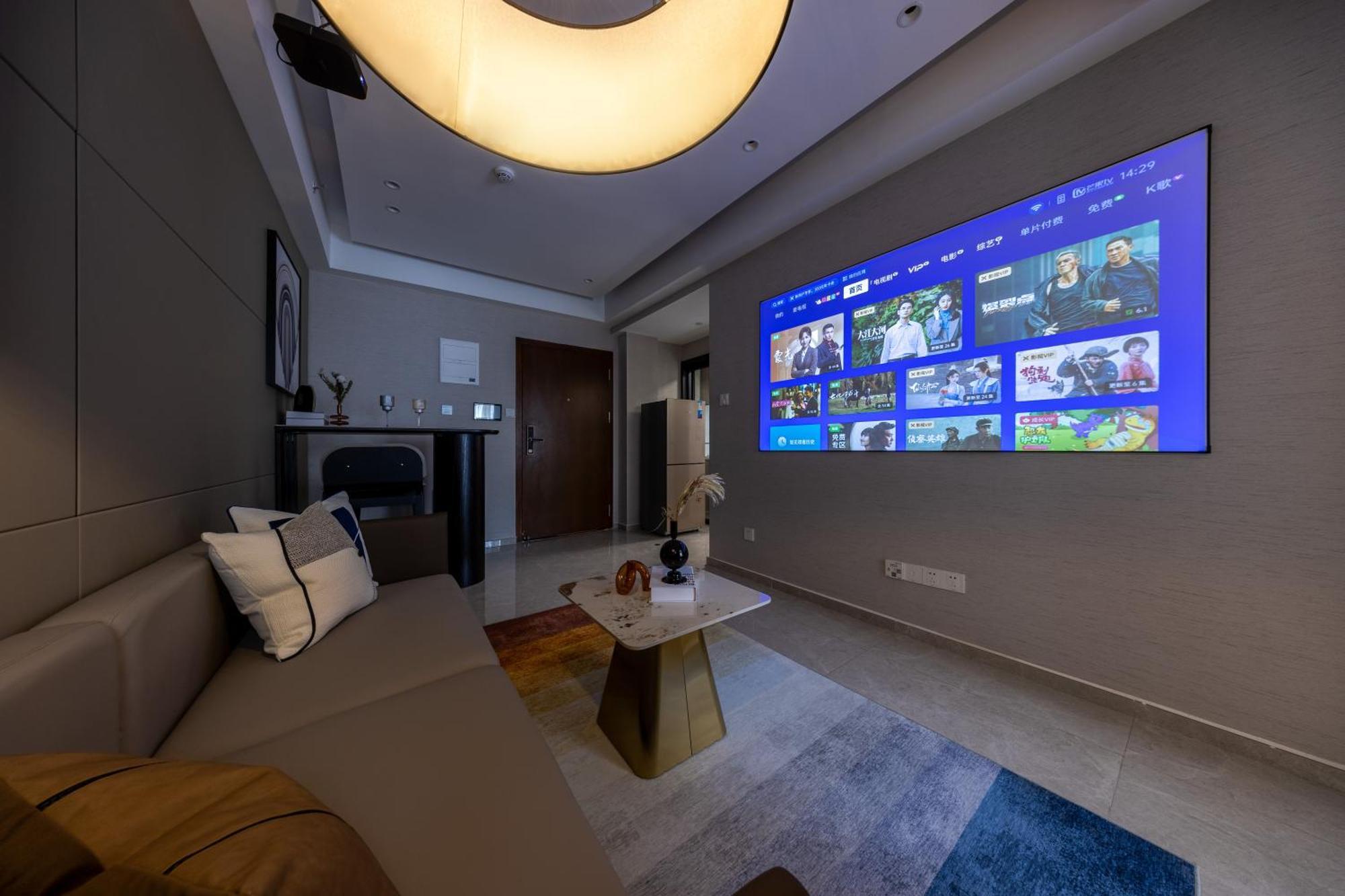 Boruisi Video And Audio Light House - Shenzhen Convention And Exhibition Center Gangxia Metro Station Aparthotel Ngoại thất bức ảnh