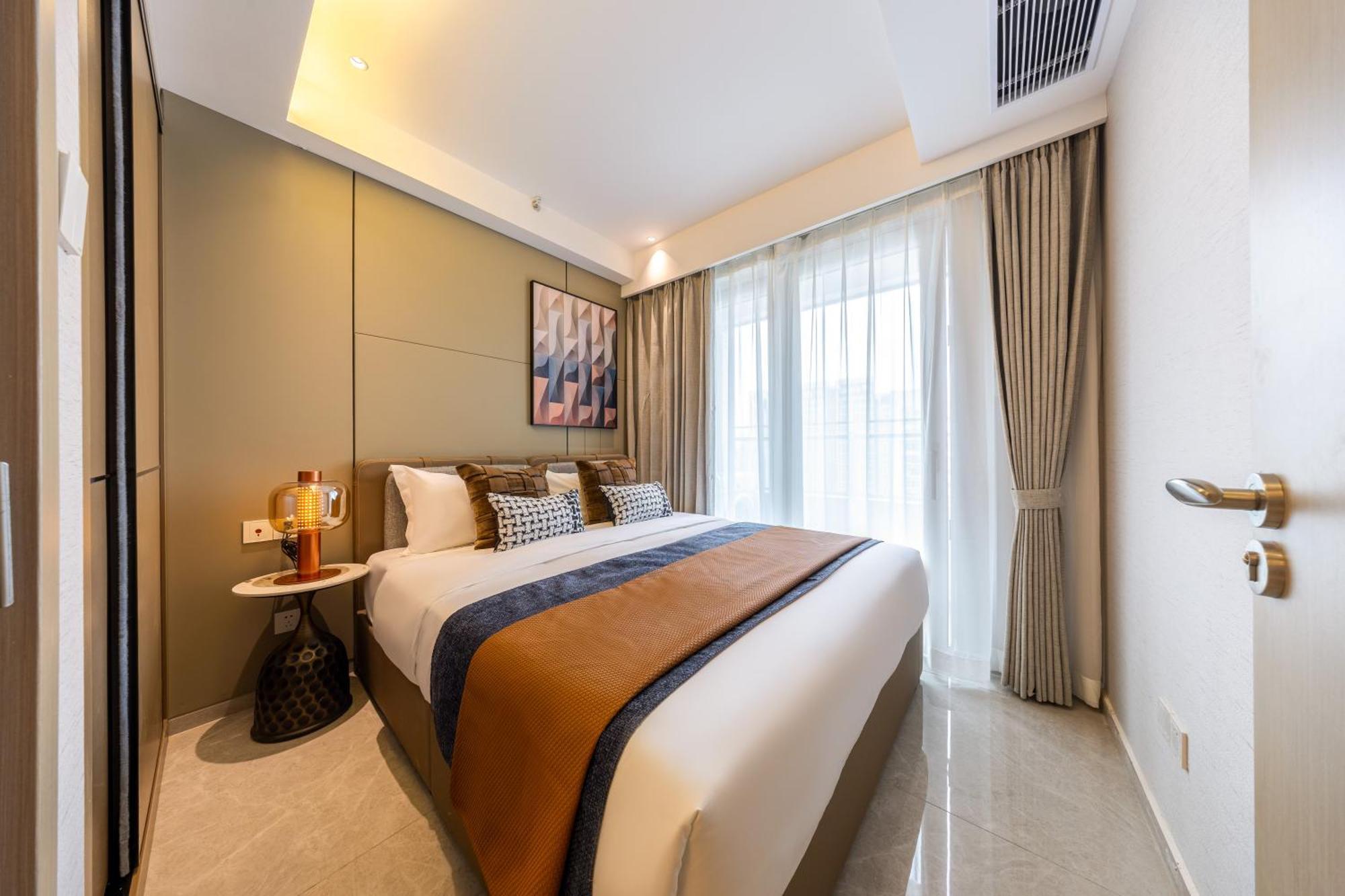 Boruisi Video And Audio Light House - Shenzhen Convention And Exhibition Center Gangxia Metro Station Aparthotel Ngoại thất bức ảnh