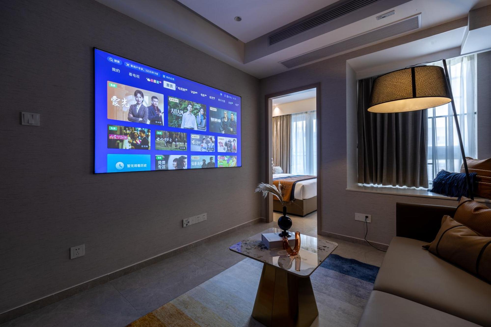 Boruisi Video And Audio Light House - Shenzhen Convention And Exhibition Center Gangxia Metro Station Aparthotel Ngoại thất bức ảnh