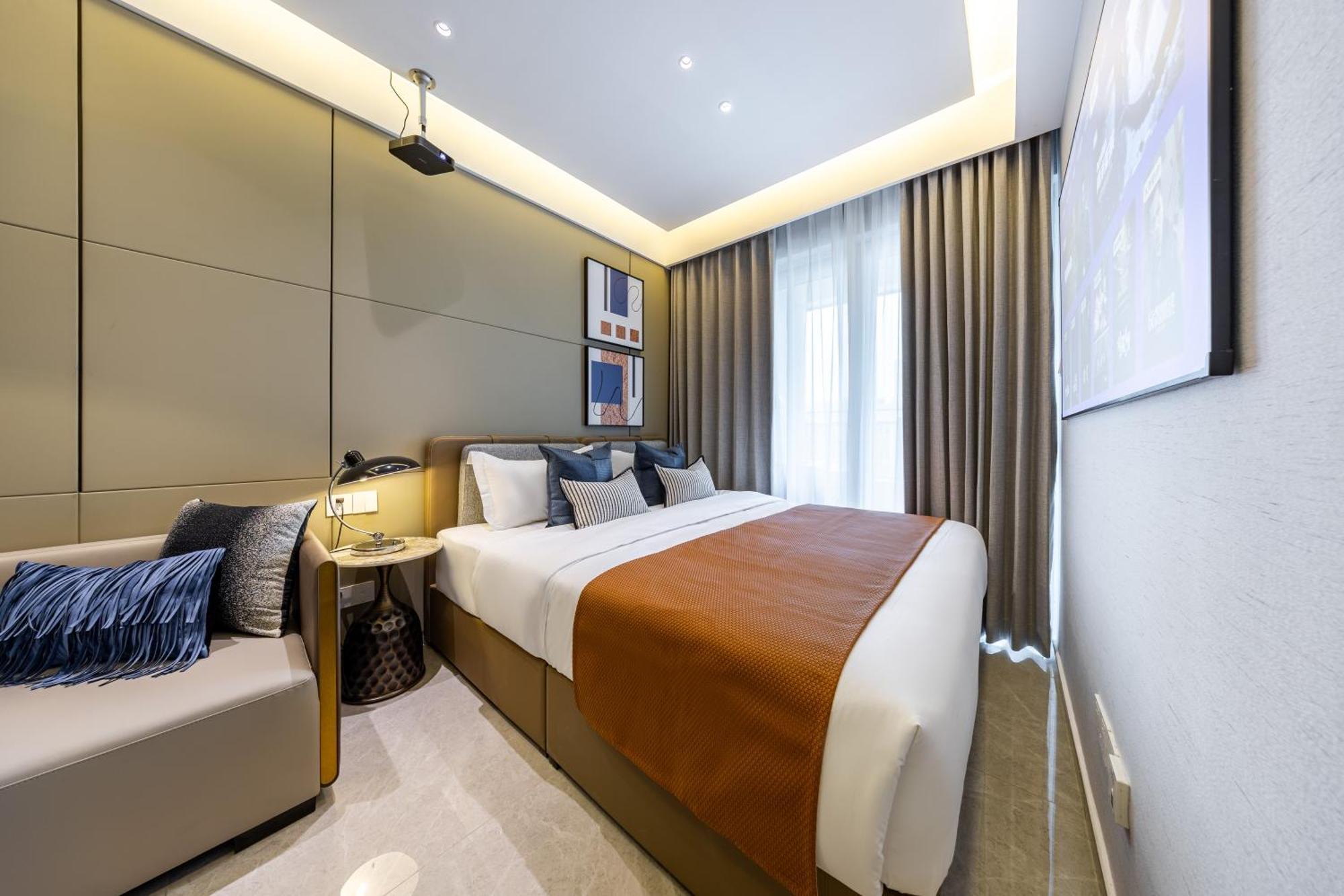 Boruisi Video And Audio Light House - Shenzhen Convention And Exhibition Center Gangxia Metro Station Aparthotel Ngoại thất bức ảnh