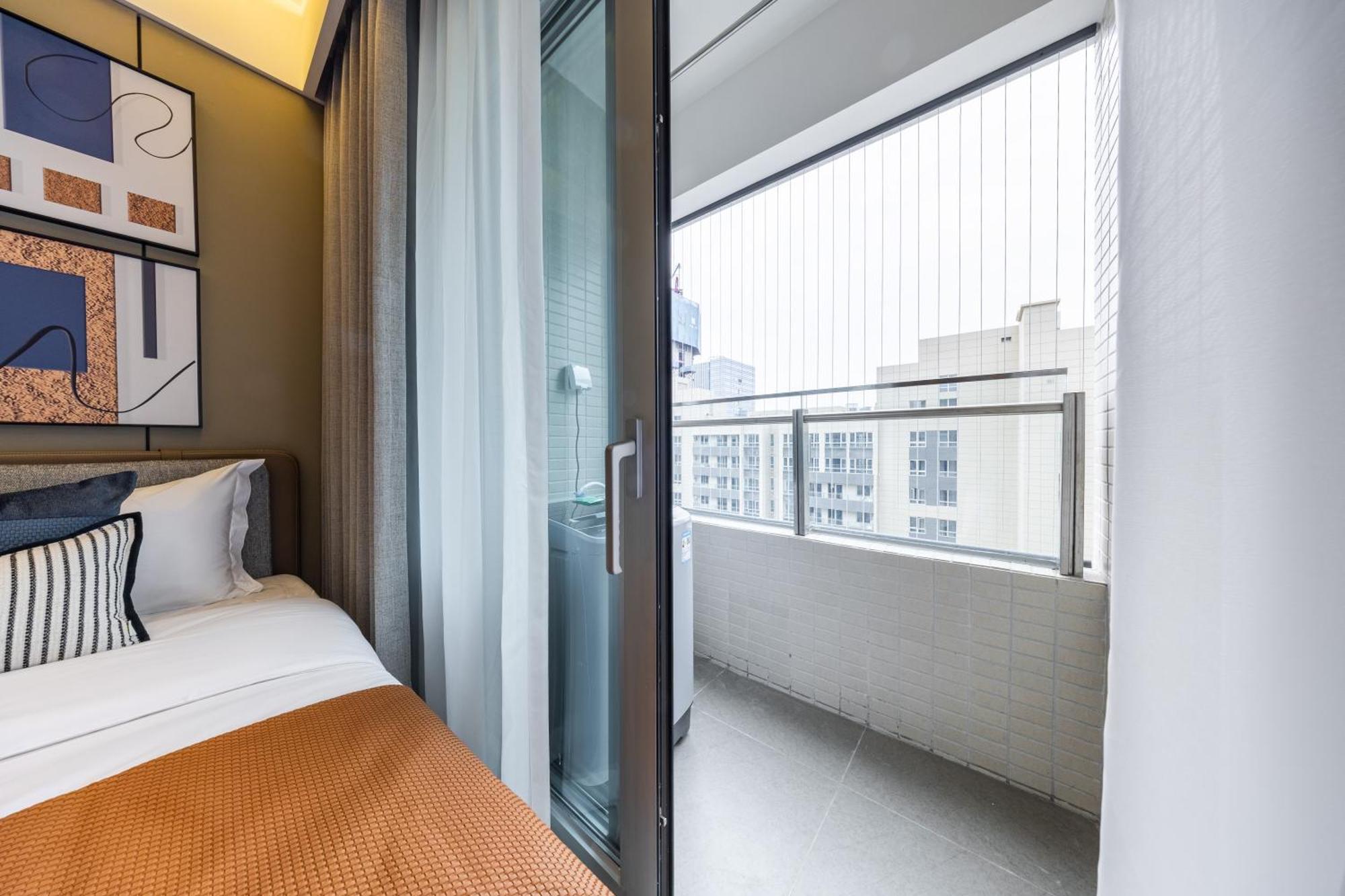 Boruisi Video And Audio Light House - Shenzhen Convention And Exhibition Center Gangxia Metro Station Aparthotel Ngoại thất bức ảnh