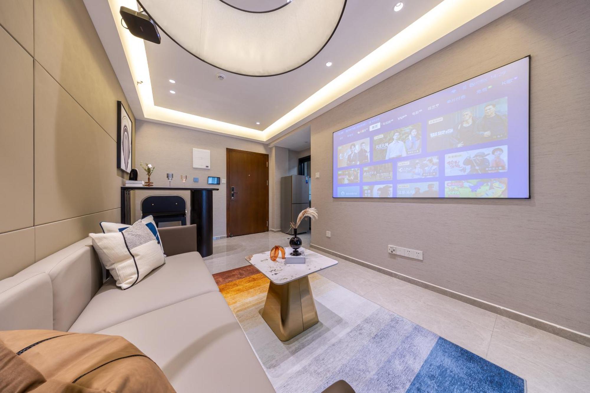 Boruisi Video And Audio Light House - Shenzhen Convention And Exhibition Center Gangxia Metro Station Aparthotel Ngoại thất bức ảnh